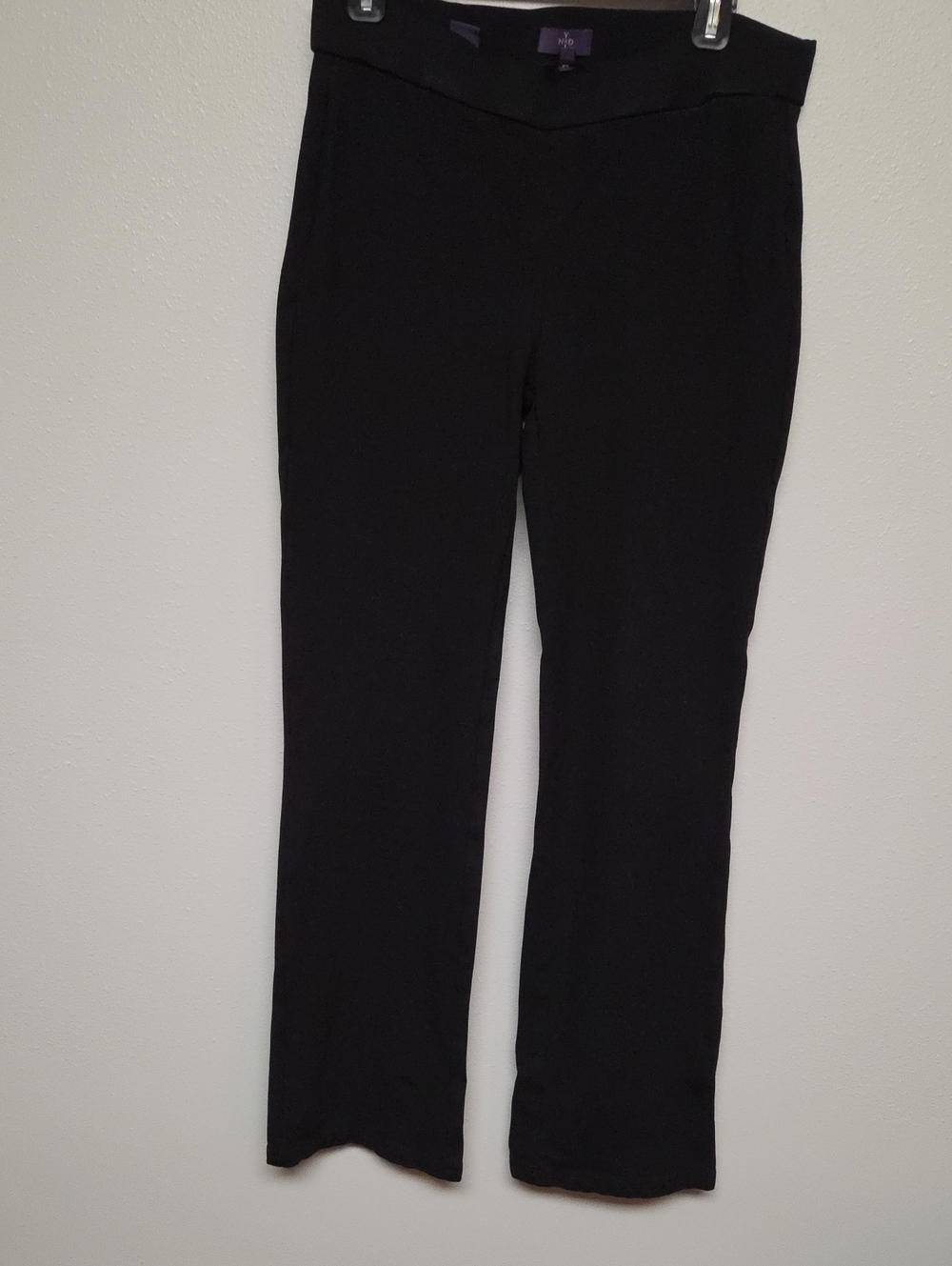 NYDJ Black Boot Cut Knit Pants